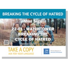 HPWP-22.1 - 2022 Edition 1 - Watchtower - "Breaking The Cycle Of Hatred" - LDS/Mini